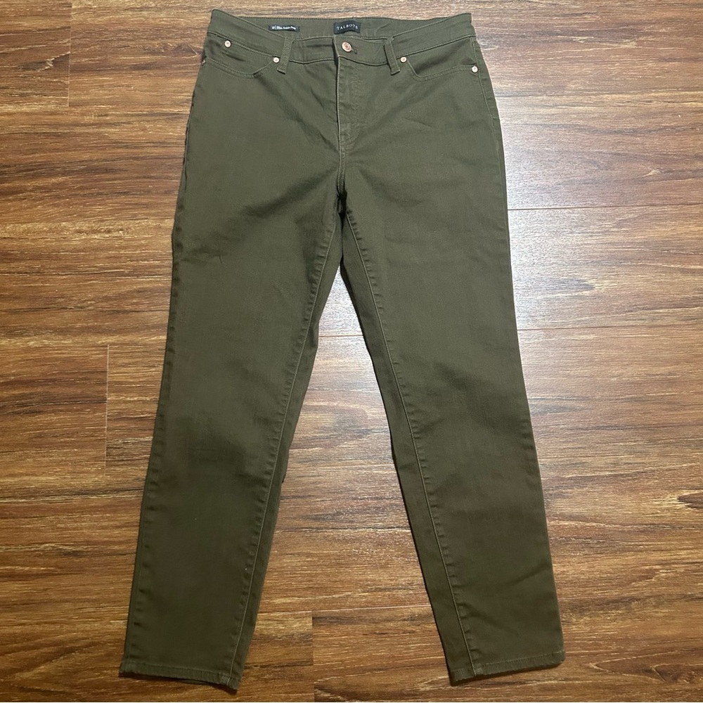 Talbots Slim Ankle Jean  size 10